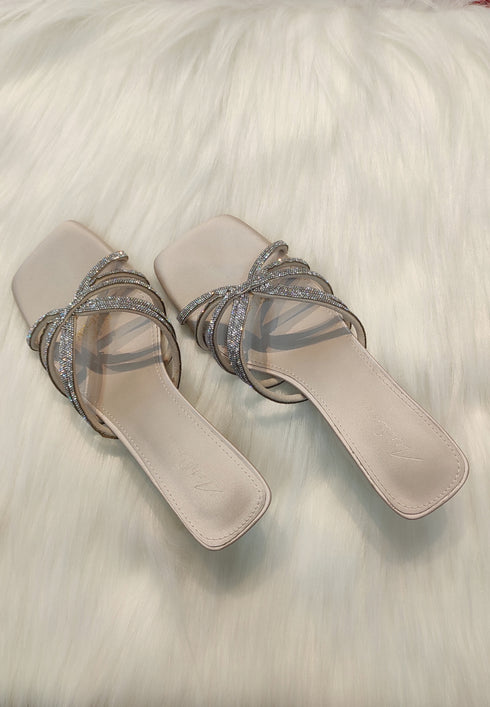 Rhinestone Stiletto Heel